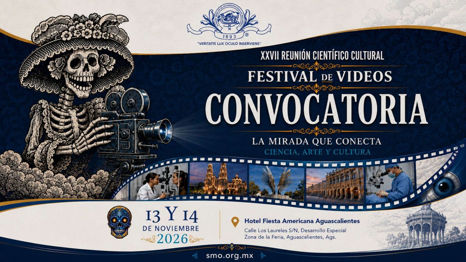 XXVII Reunión Científico Cultural - Festival de Videos, 13 y 14 de noviembre 2026, Aguascalientes