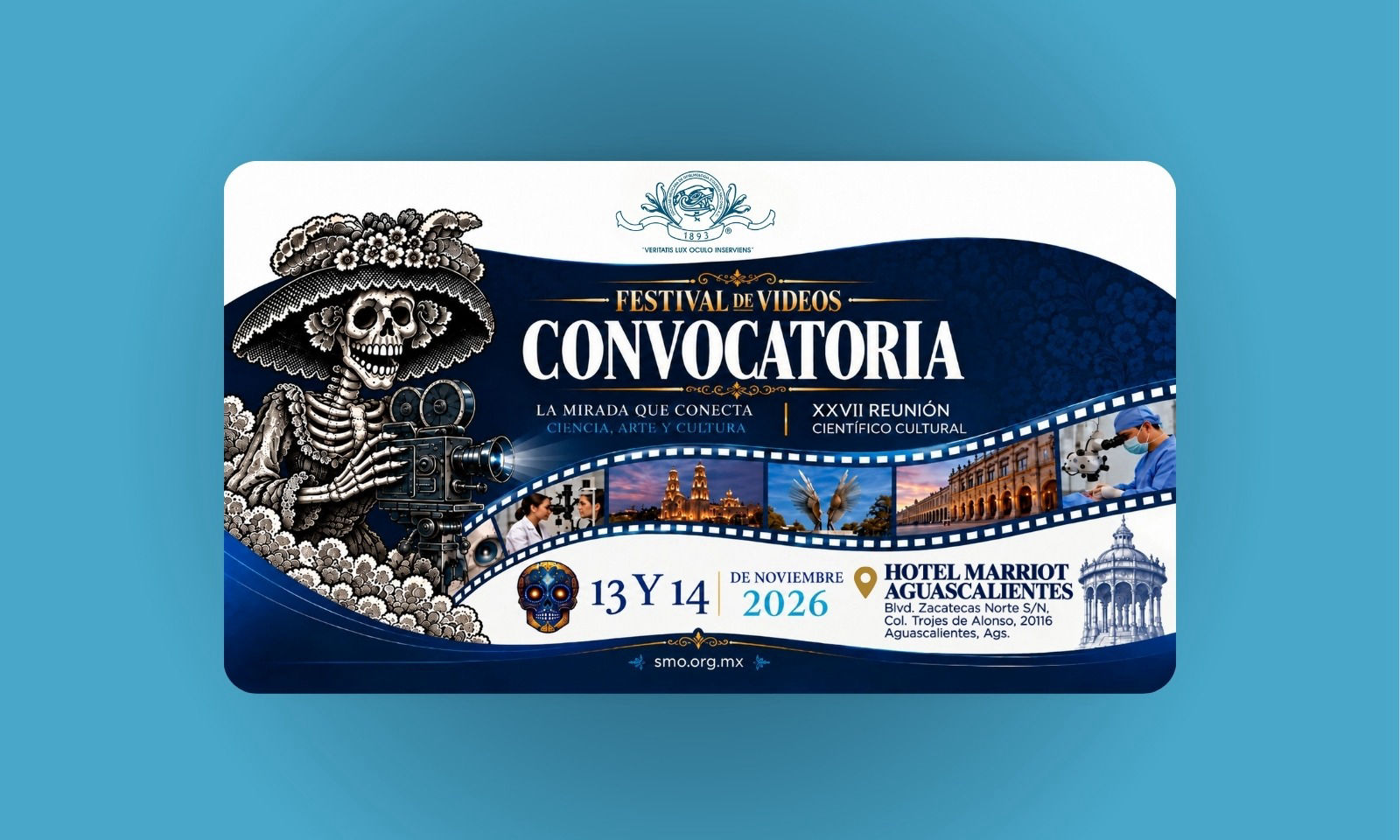 Convocatoria Festival de Videos — XXVII Reunión Científico Cultural, 13 y 14 de noviembre 2026, Aguascalientes